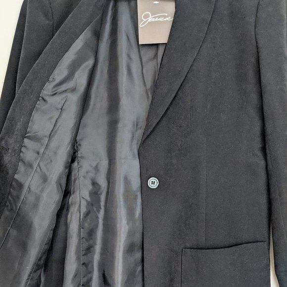 NWT Jessica Black Boxy Blazer Sueded Texture - Picture 4 of 9